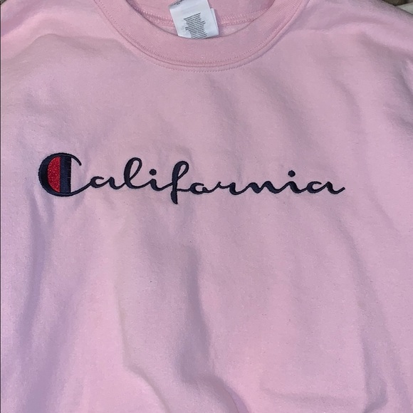 Sweaters - California pink sweatshirt Sweaters - California pink sweatshirt